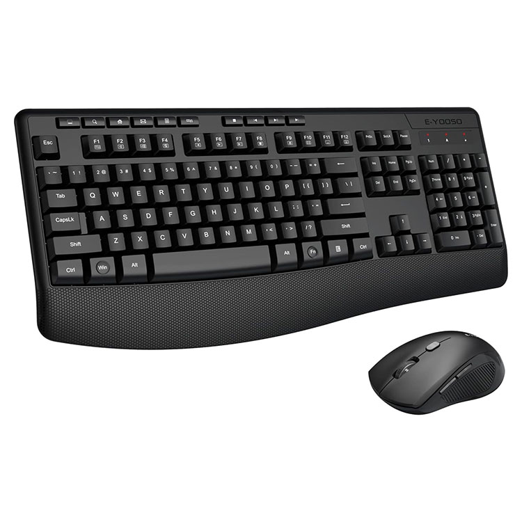 2,4 GHz trådløst tastatur og musekombination