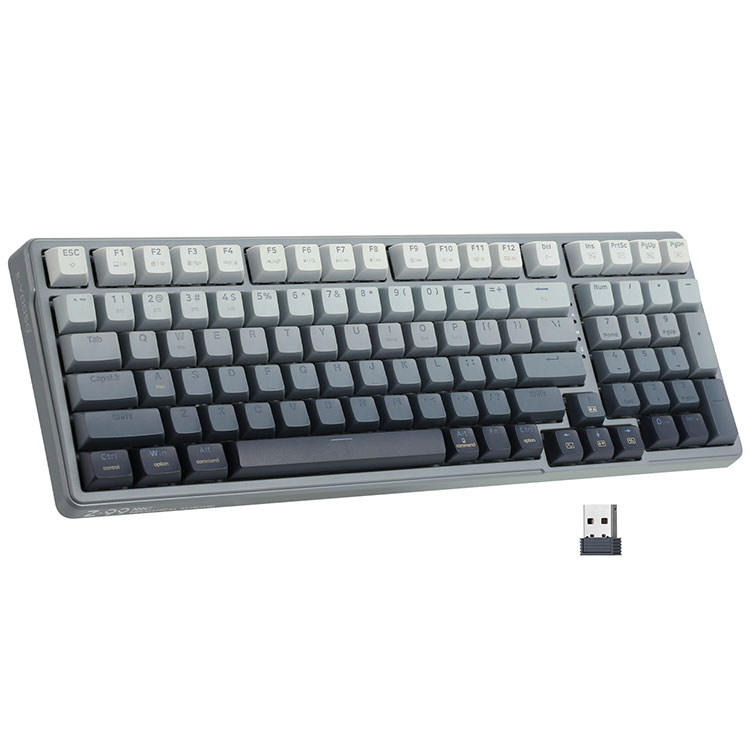 Hvorfor er et trådløst Bluetooth 2.4G 94-taster mekanisk tastatur ved at blive det perfekte valg for moderne brugere?