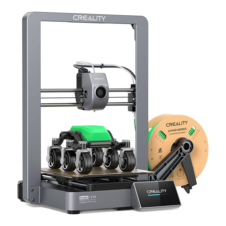 Creality Ender 3 V3 Super 3D-printer 600 mm Intelligent selvtjek