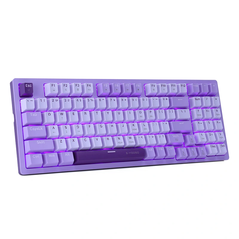 Mekanisk Gaming Keyboard 94 Key Wired led
