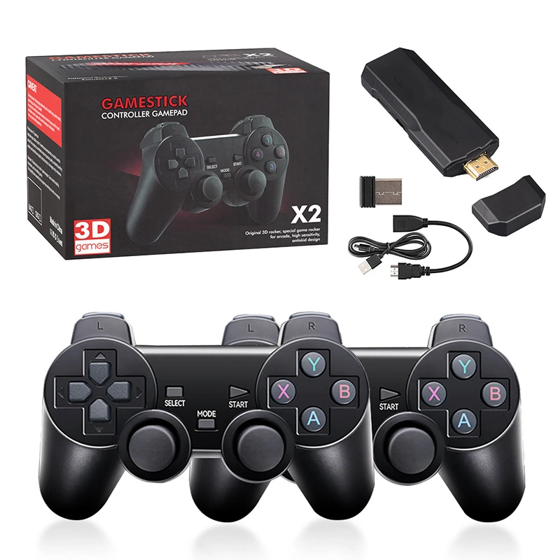 X2 Videokonsol 2.4G Wireless Controller HD -spil